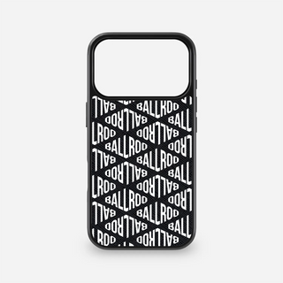 Black Saffiano Leather iPhone Case – Diamond