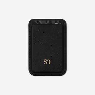 Black Saffiano Leather MagSafe Wallet